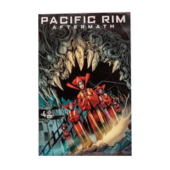Pacific Rim: Aftermath Raiju 4" Action Figure Playset with Comic-9