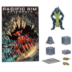 Pacific Rim: Aftermath Raiju 4" Action Figure Playset with Comic-3