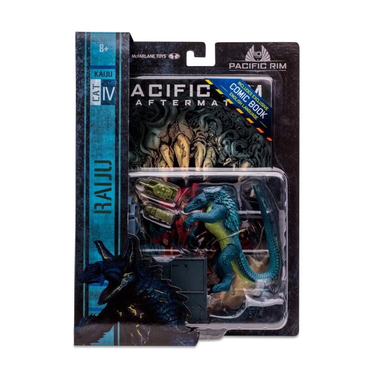 Pacific Rim: Aftermath Raiju 4" Action Figure Playset with Comic-1