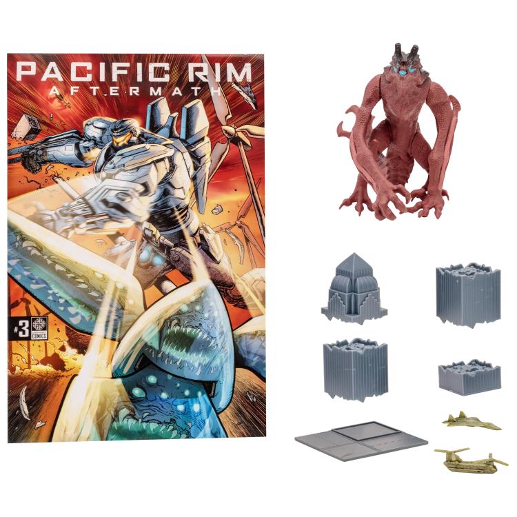 Pacific Rim: Aftermath Otachi 4" Action Figure Playset with Comic-9