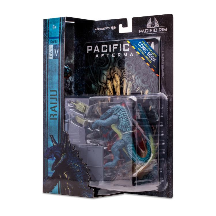 Pacific Rim: Aftermath Raiju 4" Action Figure Playset with Comic-11