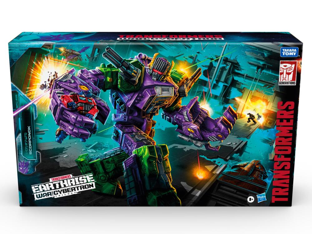 Transformers War for Cybertron: Earthrise Titan Scorponok - Reissue-12