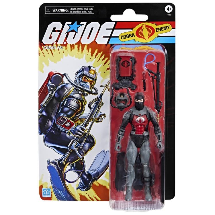 G.I. Joe Classified Series Retro Cardback Cobra Eel-11