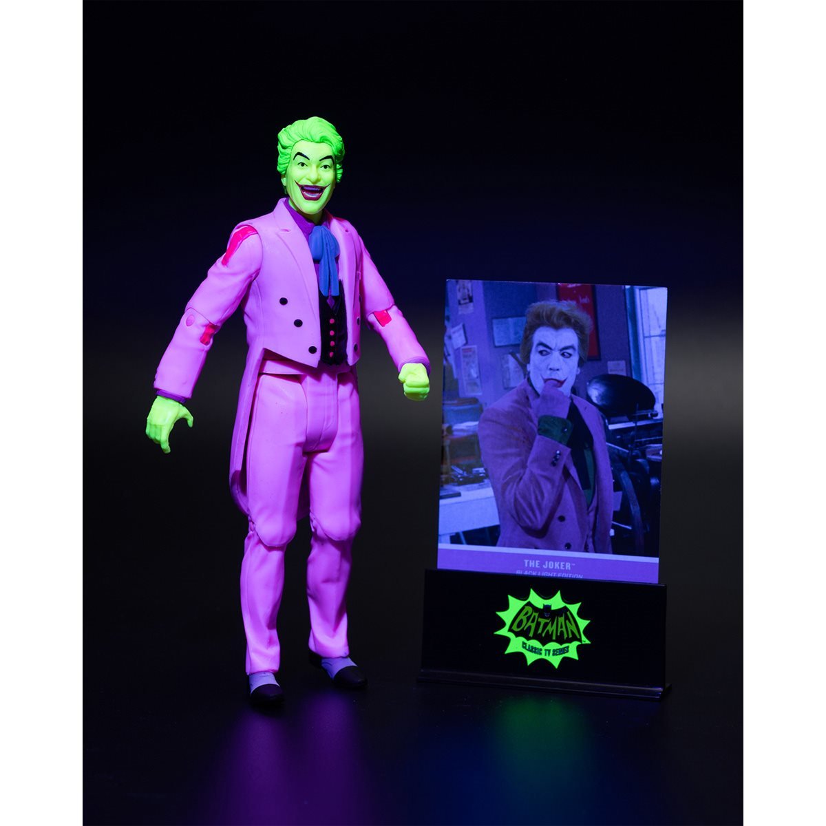 DC Multiverse The Joker (Gold Label - Black Light - Batman: Classic TV Series) - exclusive-7