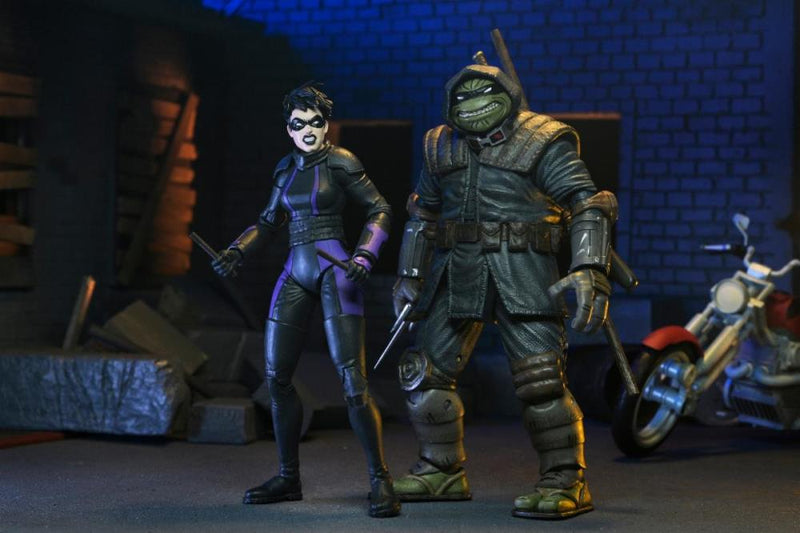 Teenage Mutant Ninja Turtles: The Last Ronin Casey Marie Action Figure with Motorcycle-8