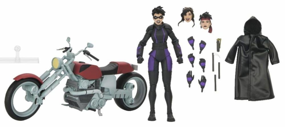 Teenage Mutant Ninja Turtles: The Last Ronin Casey Marie Action Figure with Motorcycle-2