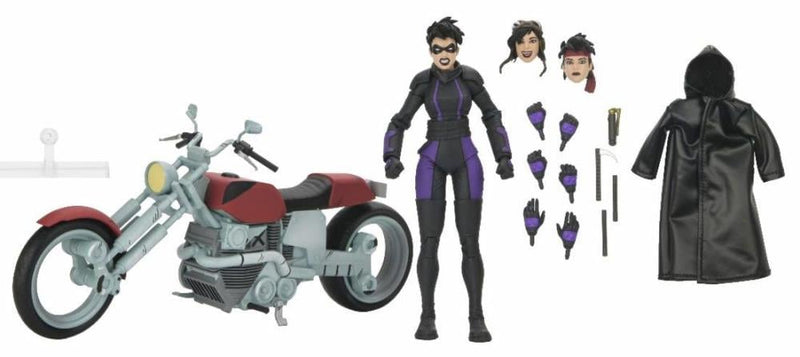 Teenage Mutant Ninja Turtles: The Last Ronin Casey Marie Action Figure with Motorcycle-2