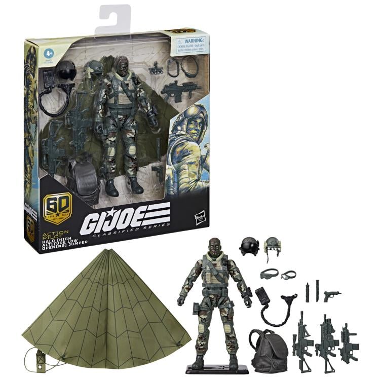 G.I. Joe Classified Series 60th Anniversary Action Pilot - HALO - High Altitude Low Opening - Jumper-1