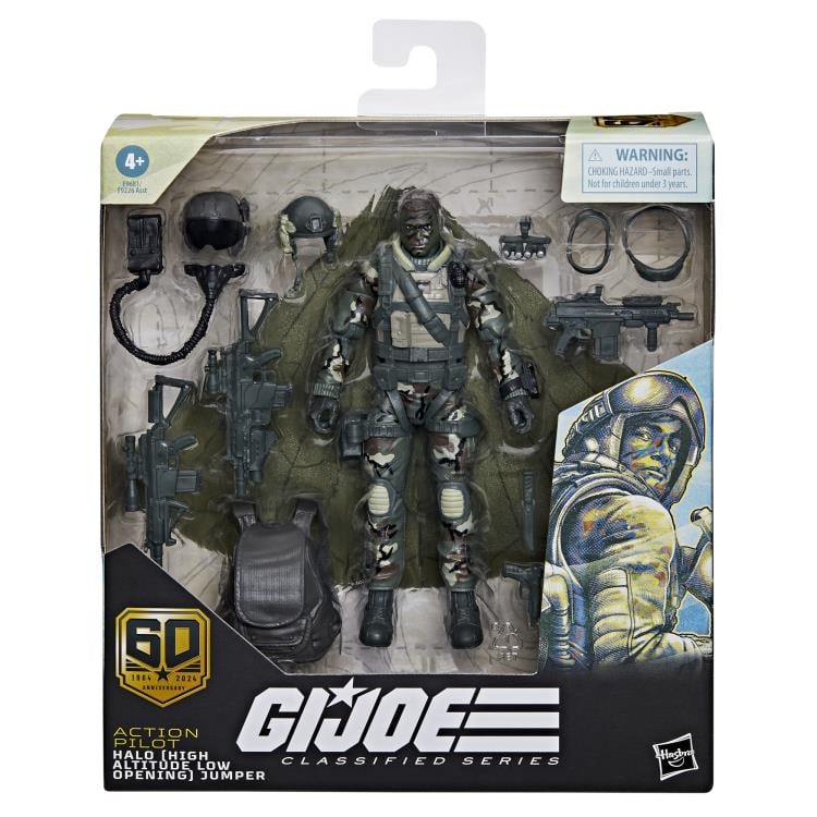 G.I. Joe Classified Series 60th Anniversary Action Pilot - HALO - High Altitude Low Opening - Jumper-8