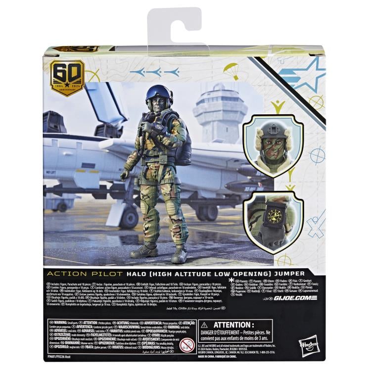 G.I. Joe Classified Series 60th Anniversary Action Pilot - HALO - High Altitude Low Opening - Jumper-9