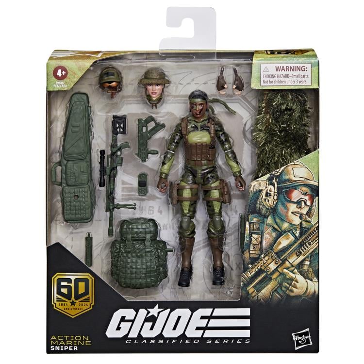 G.I. Joe Classified Series 60th Anniversary Action Marine - Sniper-18
