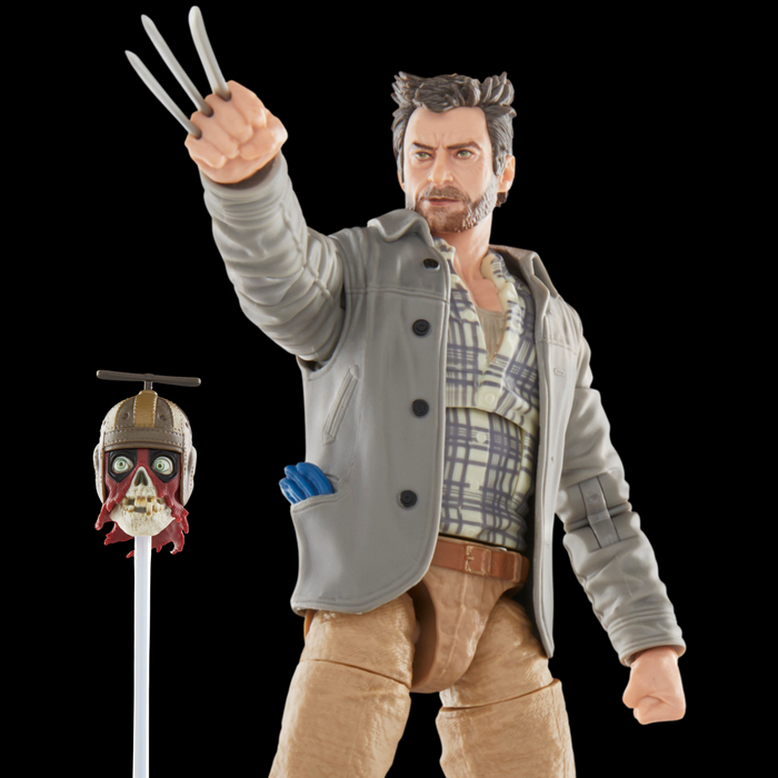 Marvel Legends Series Headpool with Marvel’s Logan Action Figure-3