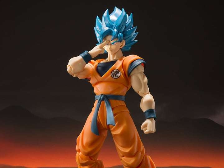 S.H.Figuarts - Super Saiyan God - Super Saiyan Goku Action Figure-4
