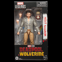 Marvel Legends Series Headpool with Marvel’s Logan Action Figure-1