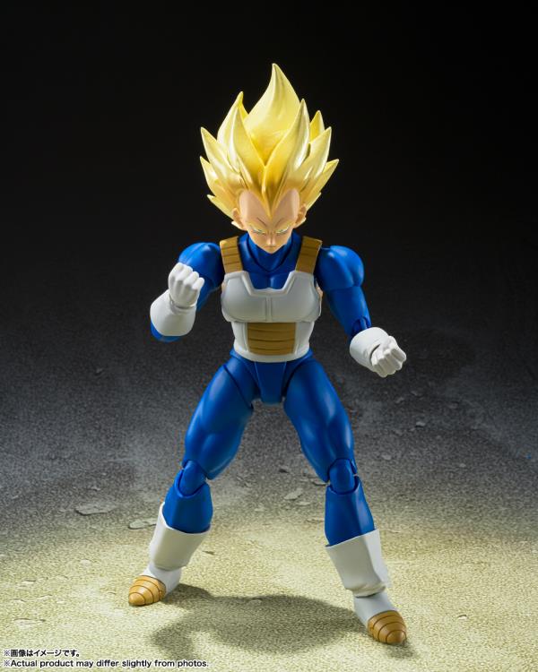 Dragon Ball Z S.H.Figuarts Super Saiyan Vegeta - Awakening Super Saiyan Blood-7