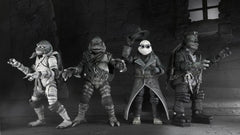 Universal Monsters x Teenage Mutant Ninja Turtles Turtles (Black & White) Action Figure 4-Pack-4