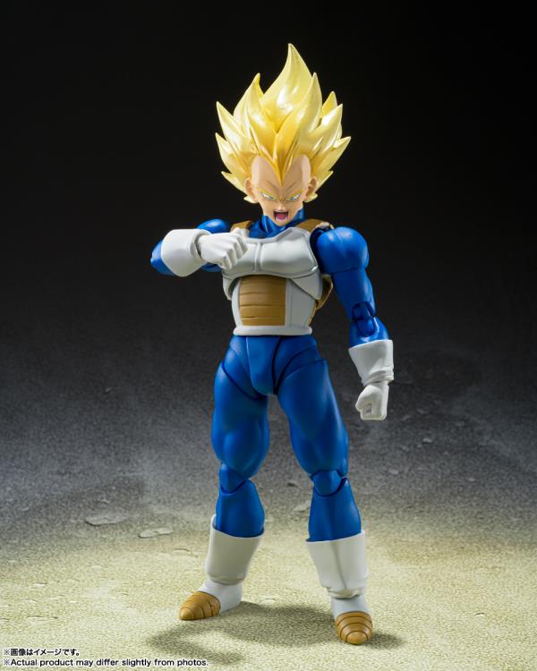 Dragon Ball Z S.H.Figuarts Super Saiyan Vegeta - Awakening Super Saiyan Blood-3