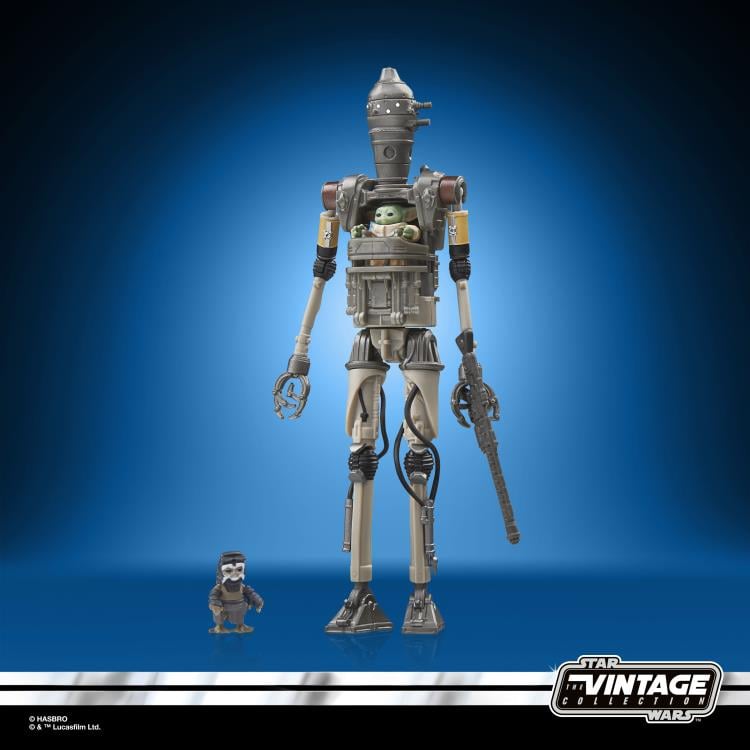 Star Wars: The Vintage Collection IG-12, Grogu, & Anzellan (The Mandalorian)-9