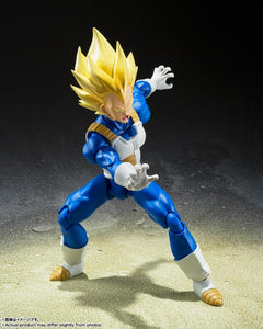 Dragon Ball Z S.H.Figuarts Super Saiyan Vegeta - Awakening Super Saiyan Blood-5