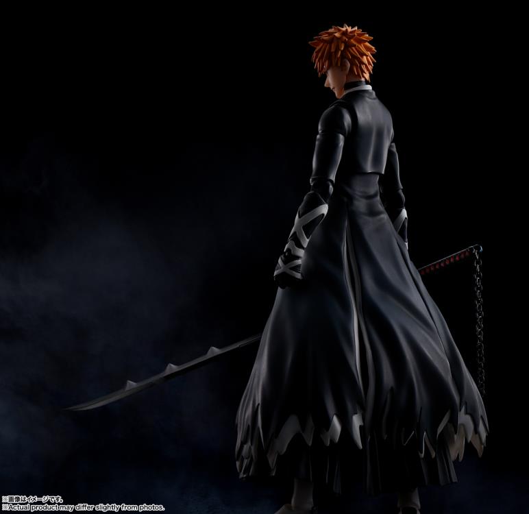 Bleach S.H.Figuarts Ichigo Kurosaki (Bankai Tensa Zangetsu)-5