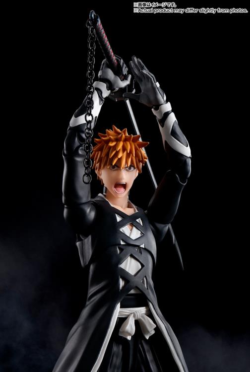Bleach S.H.Figuarts Ichigo Kurosaki (Bankai Tensa Zangetsu)-3