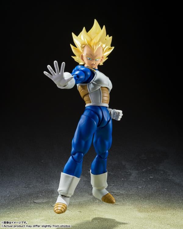 Dragon Ball Z S.H.Figuarts Super Saiyan Vegeta - Awakening Super Saiyan Blood-2