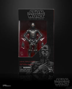 Star Wars: The Black Series 6" 0-0-0 (Triple Zero)-1
