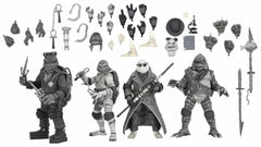 Universal Monsters x Teenage Mutant Ninja Turtles Turtles (Black & White) Action Figure 4-Pack-2