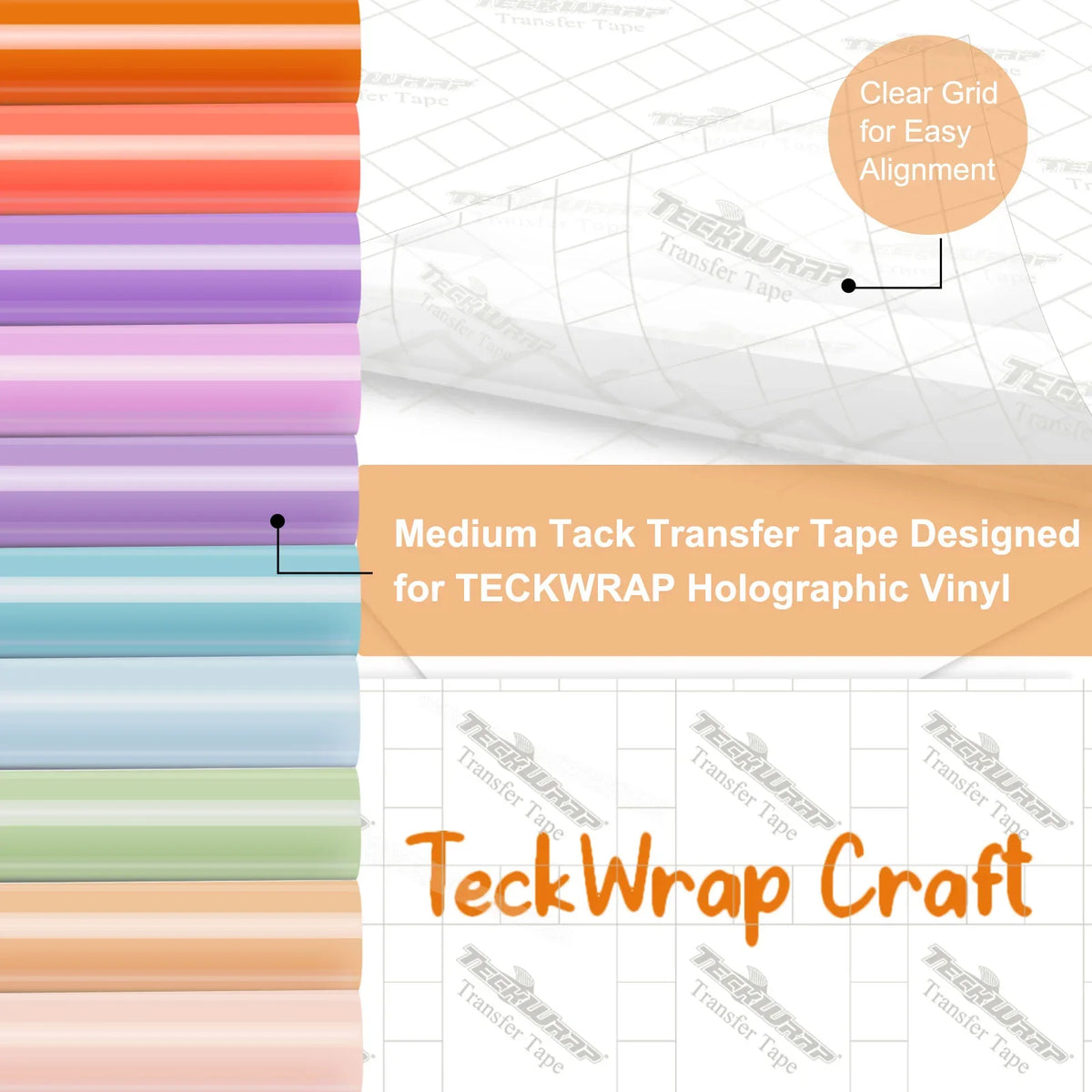 TeckWrap Black Transfer Tape  | Medium Tack-4