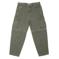 Frosted Skateboards 'Transformer' Cargo Baggy Pants - Chill Green-1