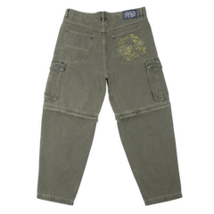 Frosted Skateboards 'Transformer' Cargo Baggy Pants - Chill Green-3