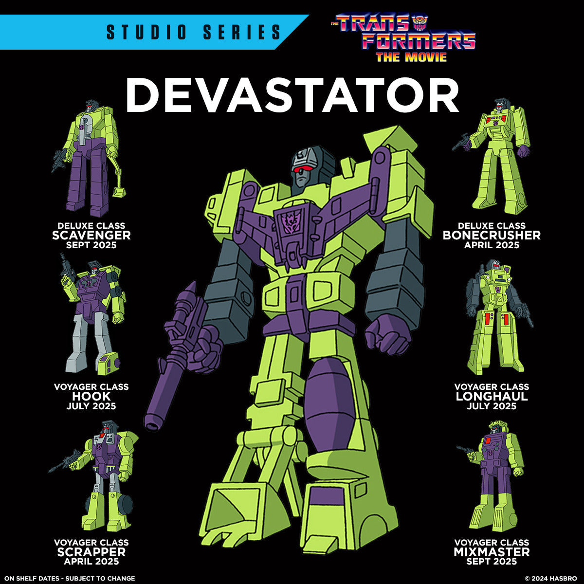 Transformers Studio Series Deluxe Class Transformers: The Movie Bonecrusher-5