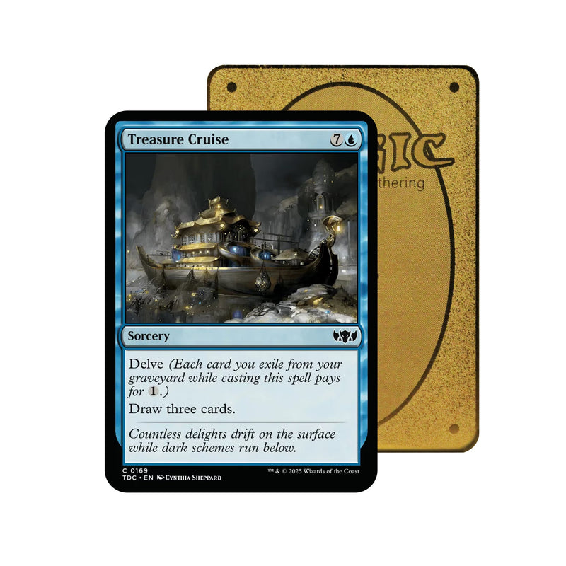 Treasure Cruise Metal Orica Card-1