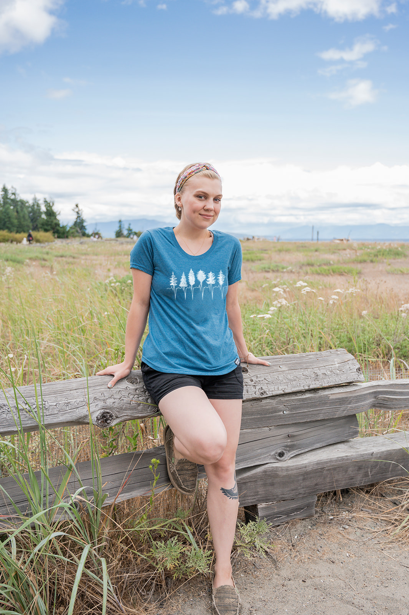 BCEFF TREELINE - Women's Eco Tee-3