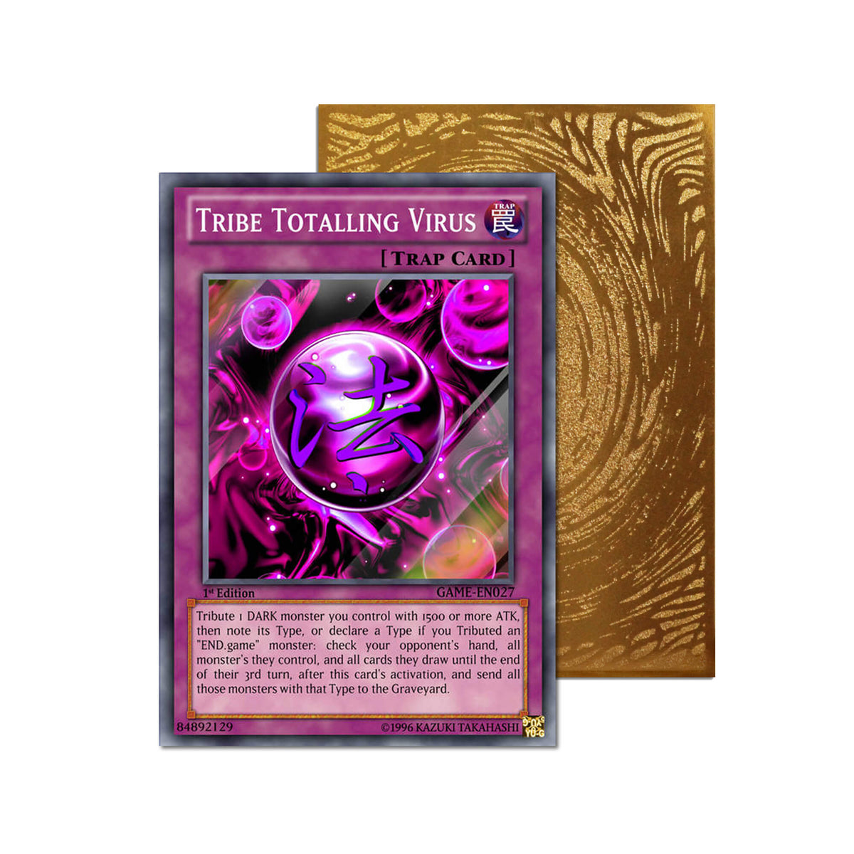 Tribe Totalling Virus Metal Orica Card-1