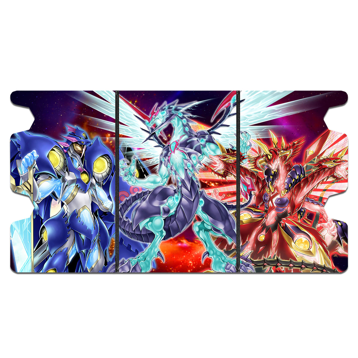 Triple Galaxy Eyes Dragon - Mach 3 Deck Box-2