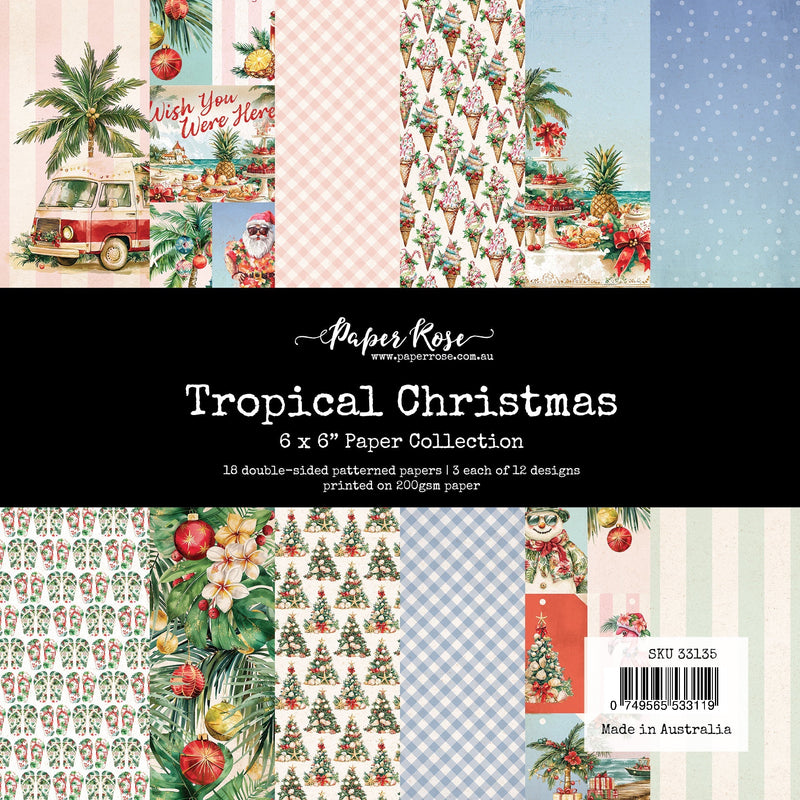 Tropical Christmas 6x6 Paper Collection 33135-1