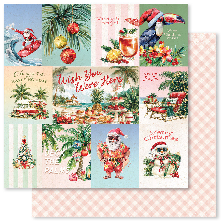 Tropical Christmas 6x6 Paper Collection 33135-2