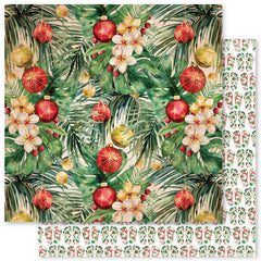 Tropical Christmas B 12x12 Paper (12pc Bulk Pack) 33120-1