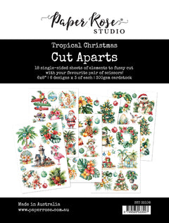Tropical Christmas Cut Aparts Paper Pack 33108-1