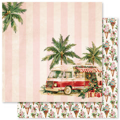 Tropical Christmas F 12x12 Paper (12pc Bulk Pack) 33132-1