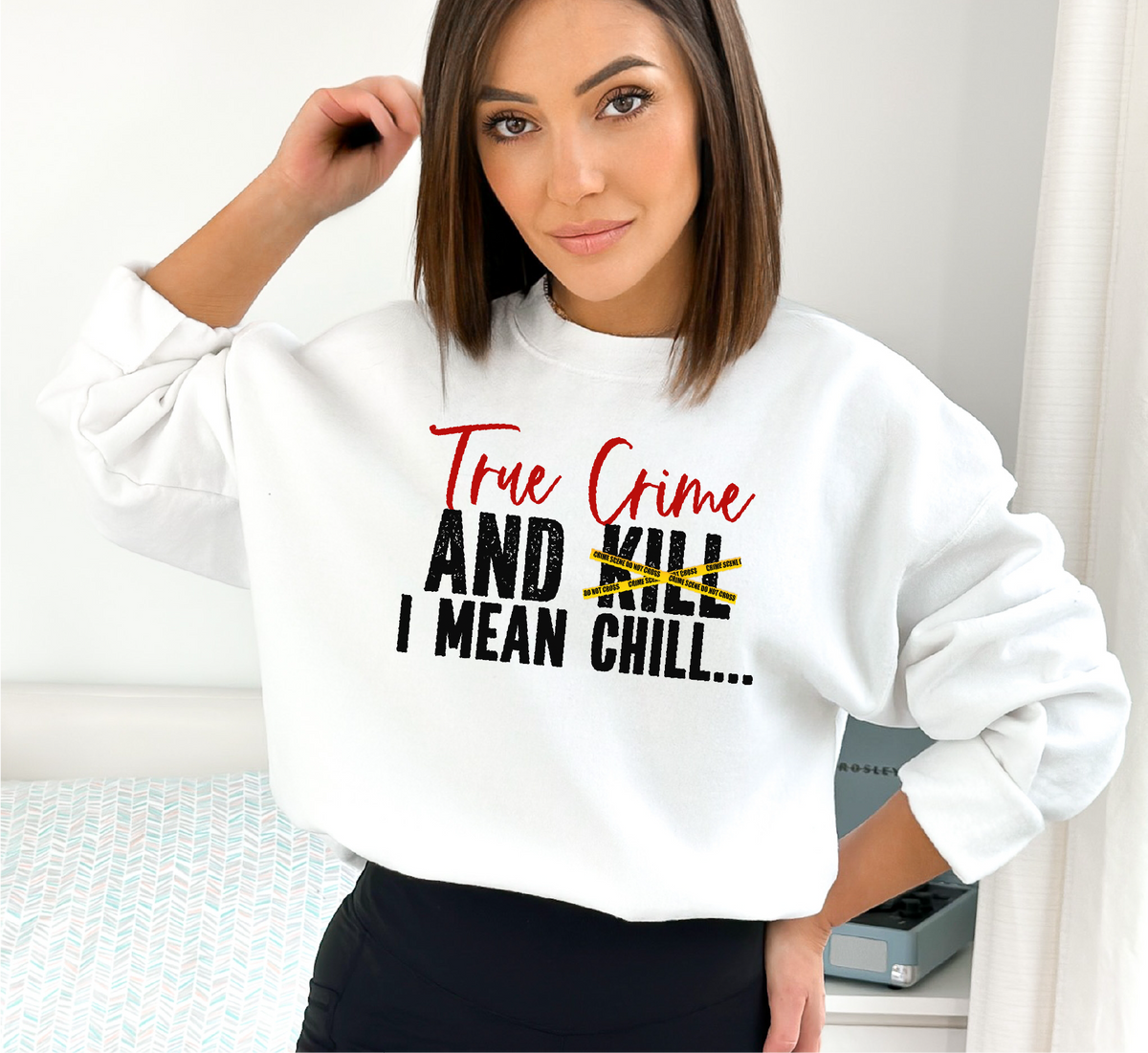 True Crime & Kill Unisex Crewneck Sweatshirt-3