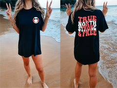 Strong & Free Unisex T-shirt | Canada Shirt-1