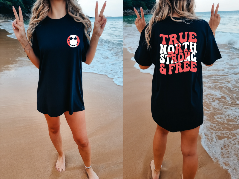 Strong & Free Unisex T-shirt | Canada Shirt-1