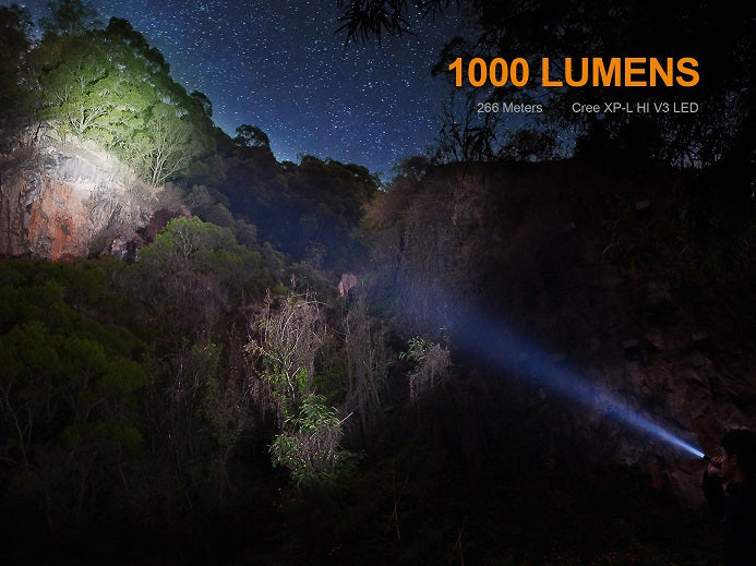 Fenix UC35 V2.0 1000 lumen USB rechargeable flashlight-9
