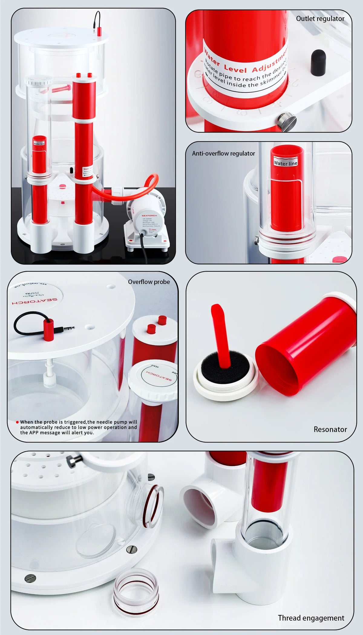 Seatorch Ultra Marine 200IN Protein Skimmer