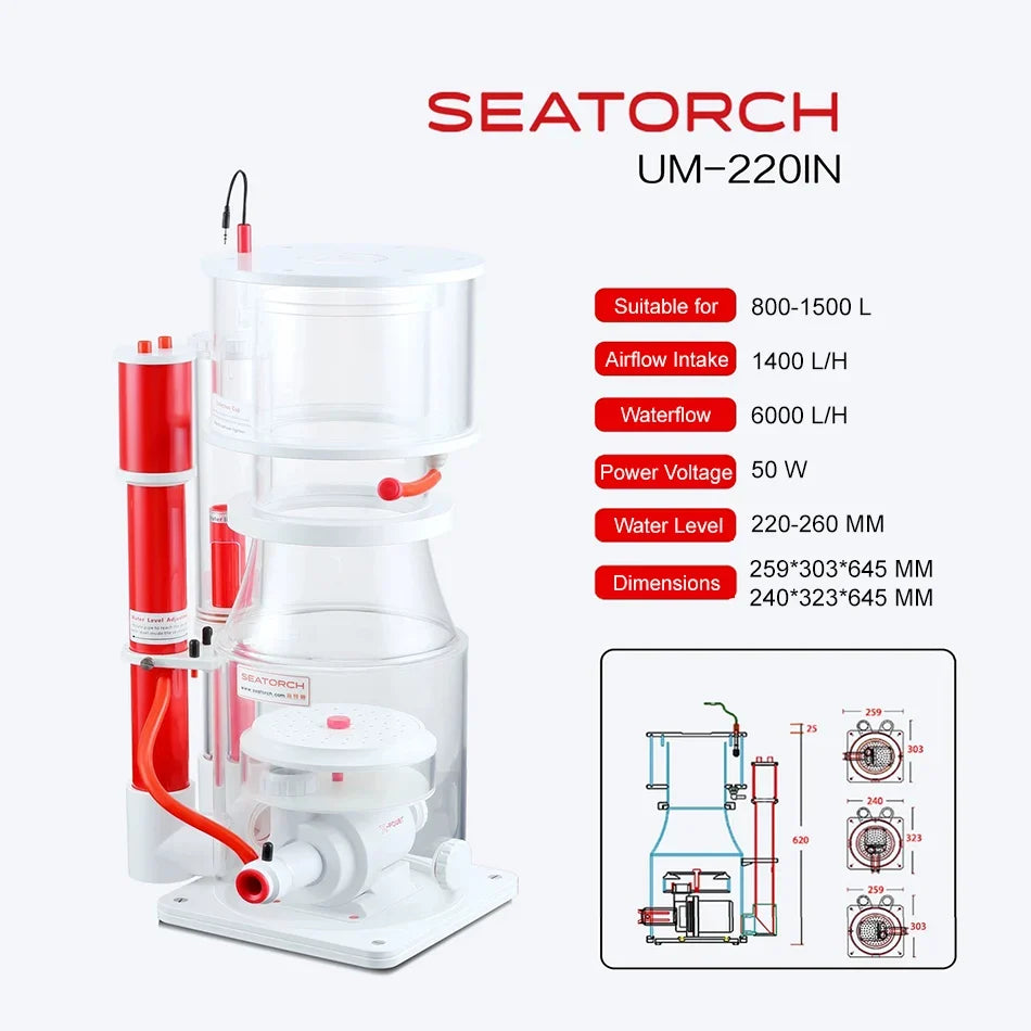 Seatorch Ultra Marine 220IN Protein Skimmer