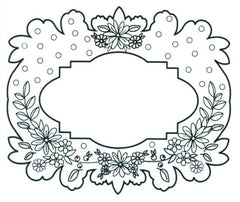 CE Foam Stamps - Floral Garland-1