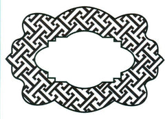 CE Foam Stamps - Greek Key-1