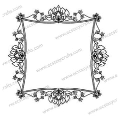 Sue Wilson Stamps - Lotus Outer Frame-1